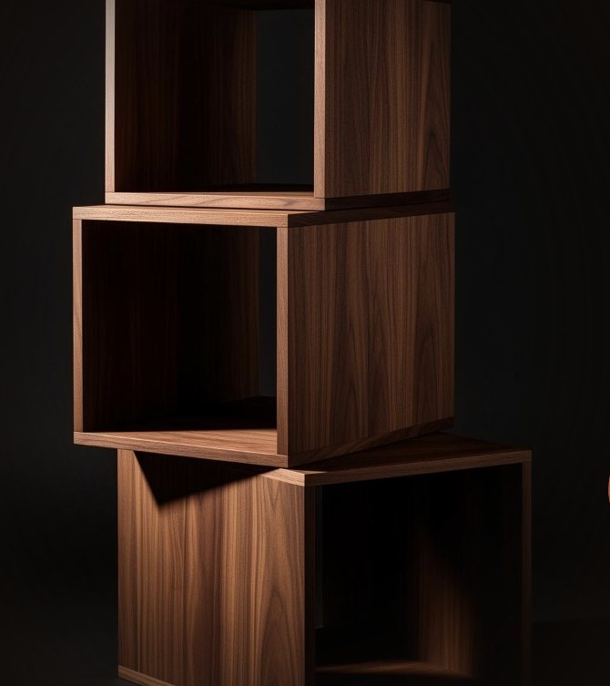 Modular Cube Shelving System
